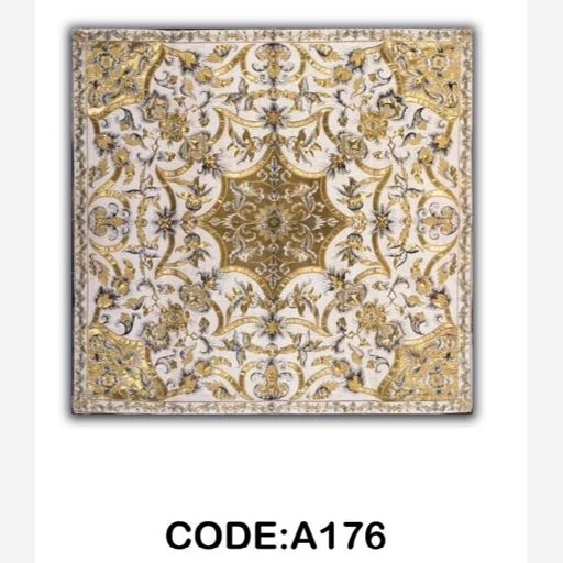 فرشینه مربع طرح زرسام کد A176 (پس کرایه) فرشینه مربع طرح زرسام کد A176 (پس کرایه)