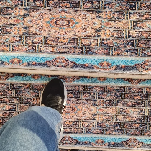 فرشینه مخمل هازان رو پله ای A 111 ابعاد 30 در 80 (پس کرایه) فرشینه مخمل هازان رو پله ای A 111 ابعاد 30 در 80 (پس کرایه) - Image 3