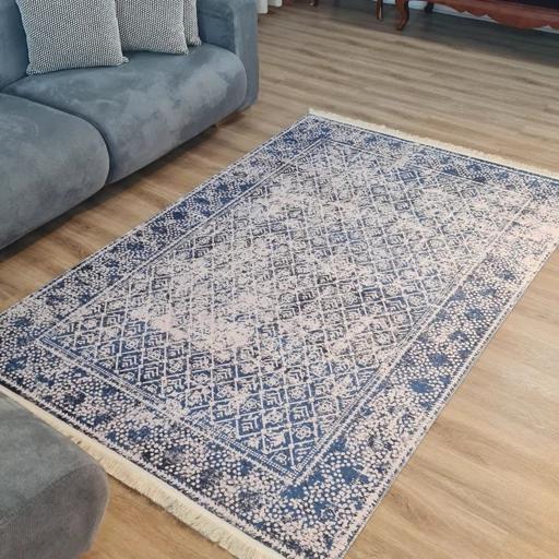 فرشینه مخمل ابی کم رنگ مدرن ترمز دار (ابعاد دلخواه) u632 (پس کرایه) فرشینه مخمل ابی کم رنگ مدرن ترمز دار (ابعاد دلخواه) u632 (پس کرایه) - تصویر 2