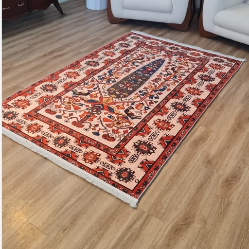 فرشینه مخمل طرح مدرن زیره کار استُپ دار u103 (پس کرایه) فرشینه مخمل طرح مدرن زیره کار استُپ دار u103 (پس کرایه) - Image 7