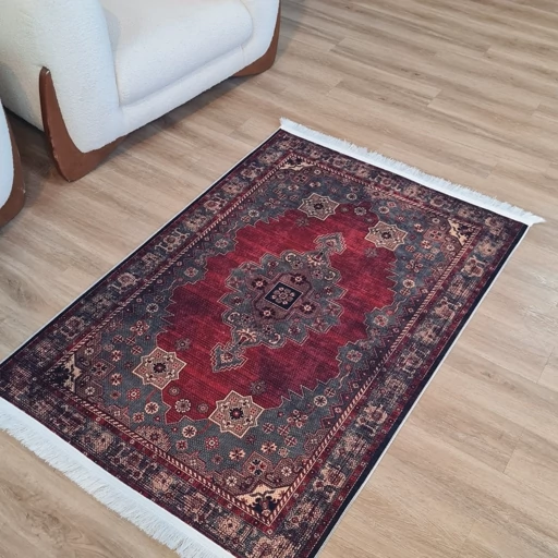 فرشینه مخمل هازان کیفیت گوشتی A+ طرح صنم U601 (پس کرایه) فرشینه مخمل هازان کیفیت گوشتی A+ طرح صنم U601 (پس کرایه) - Image 4