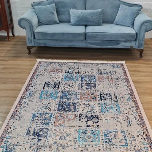 فرشینه هازان کیفیت گوشتی A+ طرح کهنه نما چهارخانه u488 (پس کرایه) فرشینه هازان کیفیت گوشتی A+ طرح کهنه نما چهارخانه u488 (پس کرایه) - Image 5