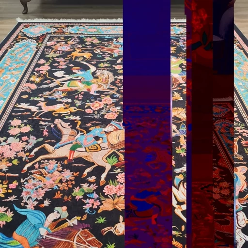 فرشینه مخمل کیفیت گوشتی A+ فیروزه حافظ A005(پس کرایه) فرشینه مخمل کیفیت گوشتی A+ فیروزه حافظ A005(پس کرایه) - Image 3