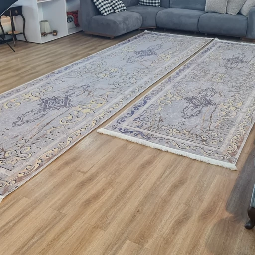فرشینه مخمل هازان طرح سلطان L321(پس کرایه) فرشینه مخمل هازان طرح سلطان L321(پس کرایه) - Image 5