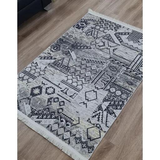 فرشینه قالیوا مخمل ترک طرح مینیمال باستانی برند U173 (پس کرایه) فرشینه قالیوا مخمل ترک طرح مینیمال باستانی برند U173 (پس کرایه)