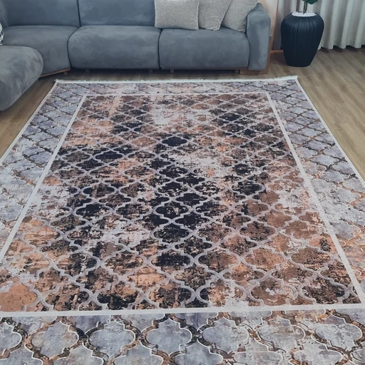 فرشینه مخمل هازان طرح آینه سیستان u163(پس کرایه) فرشینه مخمل هازان طرح آینه سیستان u163(پس کرایه) - Image 4