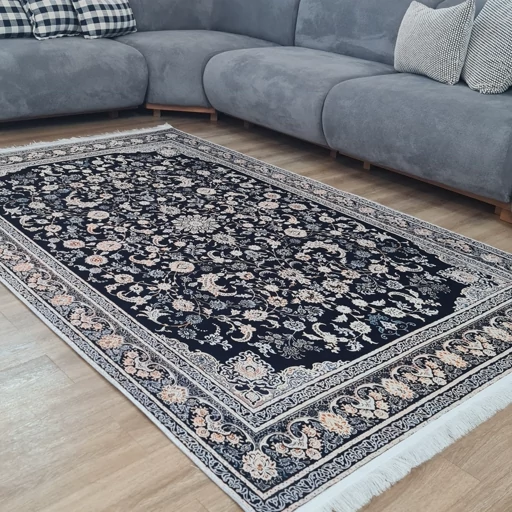 فرشینه مخمل هازان طرح سرمه طلا u63(پس کرایه) فرشینه مخمل هازان طرح سرمه طلا u63(پس کرایه) - Image 3
