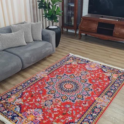 فرشینه مخمل کیفیت هایژنیک گوشتی A+ طرح گل سرخی U484 (پس کرایه) فرشینه مخمل کیفیت هایژنیک گوشتی A+ طرح گل سرخی U484 (پس کرایه)