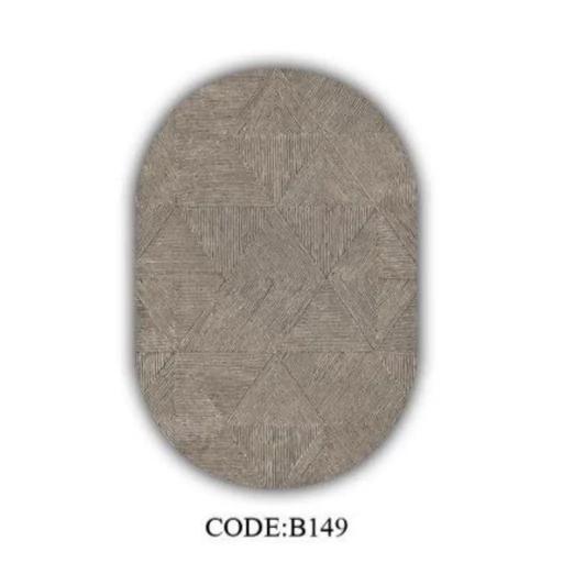 فرشینه قالیوا بیضی مخمل ترک کدb149 (پس کرایه) فرشینه قالیوا بیضی مخمل ترک کدb149 (پس کرایه)