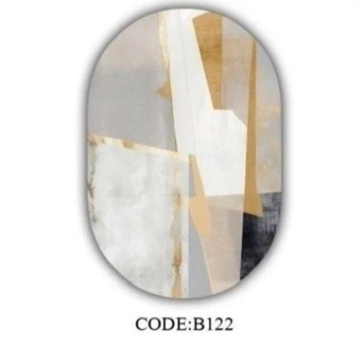فرشینه قالیوا بیضی مخمل ترک کدb122(پس کرایه) فرشینه قالیوا بیضی مخمل ترک کدb122(پس کرایه)