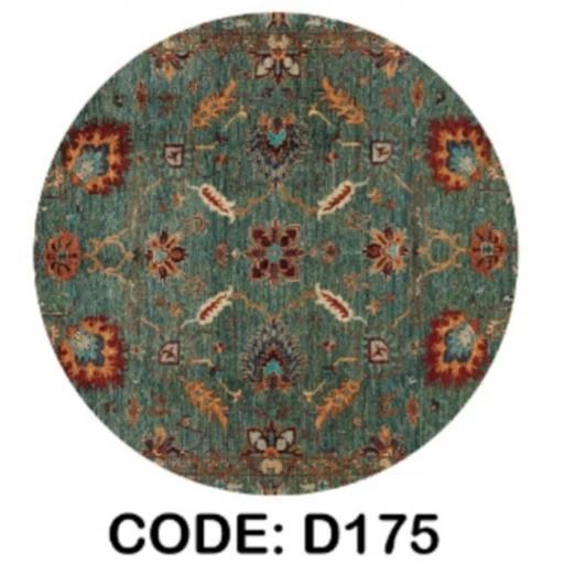 فرشینه قالیوا گرد مخمل ترک کد D175 (پس کرایه) فرشینه قالیوا گرد مخمل ترک کد D175 (پس کرایه)