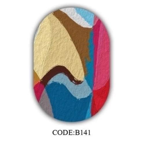فرشینه قالیوا بیضی مخمل ترک کدb141 (پس کرایه) فرشینه قالیوا بیضی مخمل ترک کدb141 (پس کرایه)