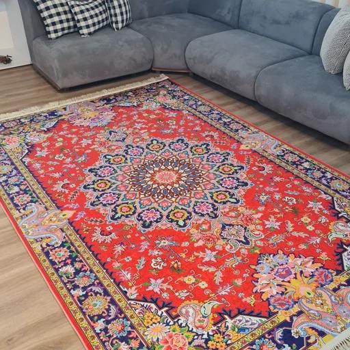 فرشینه مخمل هازان ترک طرح گلرخ سرخ u482(پس کرایه) فرشینه مخمل هازان ترک طرح گلرخ سرخ u482(پس کرایه)