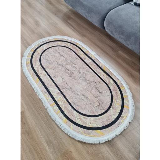 فرش چاپی بیضی مدرن هازان ترک b12 (پس کرایه) فرش چاپی بیضی مدرن هازان ترک b12 (پس کرایه)