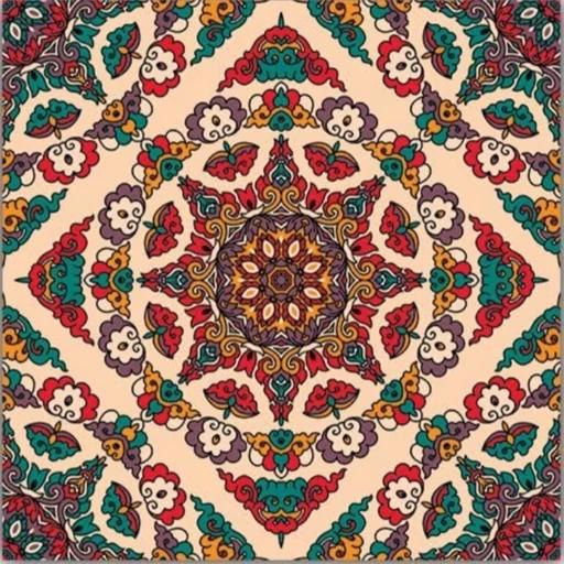فرش چاپی مربع هازان ترک درجه یک (پس کرایه) فرش چاپی مربع هازان ترک درجه یک (پس کرایه)