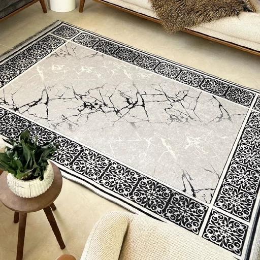فرش چاپی هازان ترک مناسب آشپزخانه و اتاق خواب و پذیرایی ابعاد 150 در 225 (پس کرایه) فرش چاپی هازان ترک مناسب آشپزخانه و اتاق خواب و پذیرایی ابعاد 150 در 225 (پس کرایه)