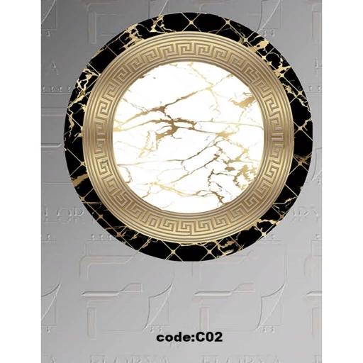 فرش چاپی گرد هازان ترک ورساچه کدC02 (پس کرایه) فرش چاپی گرد هازان ترک ورساچه کدC02 (پس کرایه)