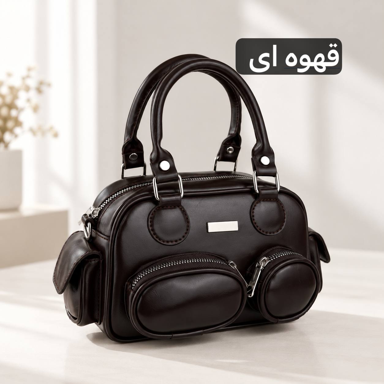 کیف زنانه پر جیب - کد 4793 کیف زنانه پر جیب - کد 4793 - تصویر 5