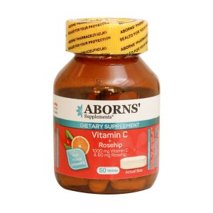 Aborns-Vitamin-C-Rosehip-50-Tabs